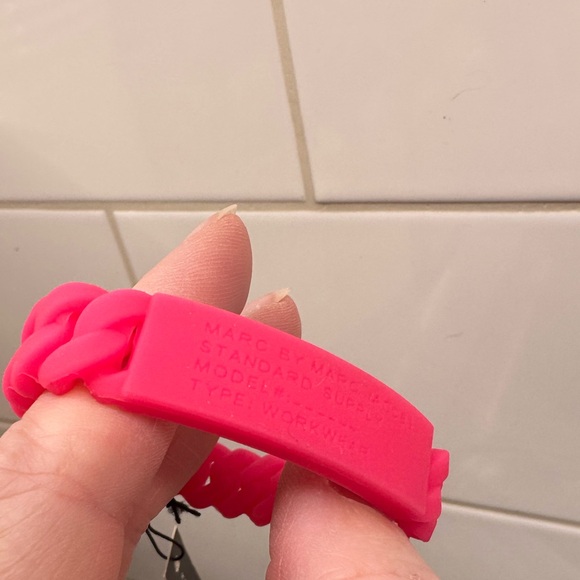 Pink Braided Bracelet - Picture 6 of 7